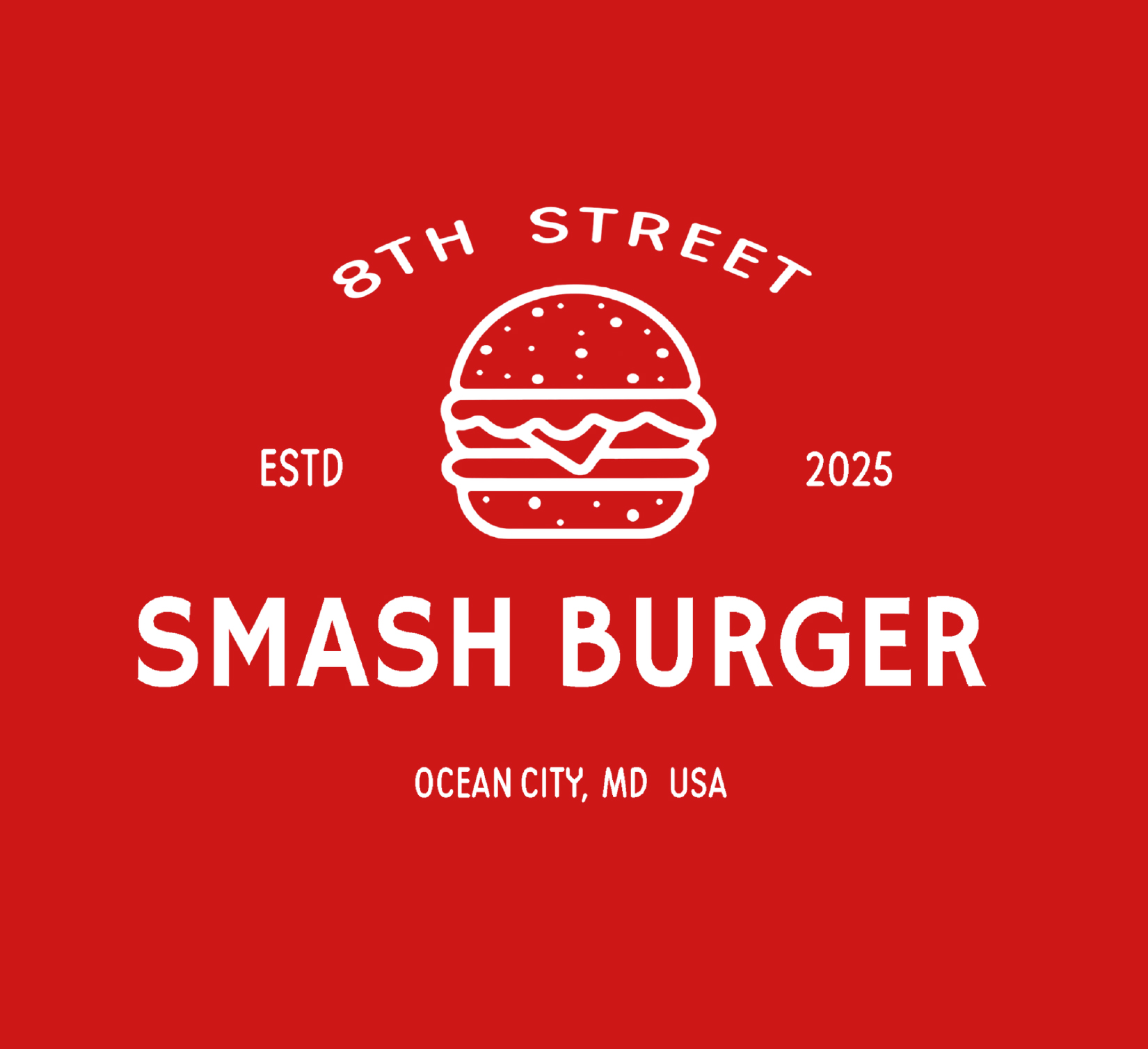 8th Street Smash Burger logo