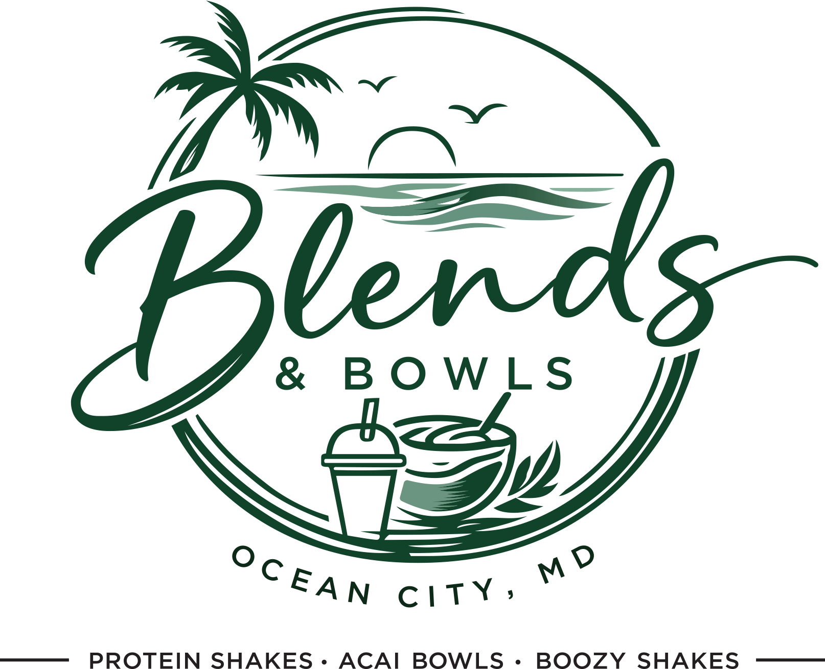 Blends & Bowls logo